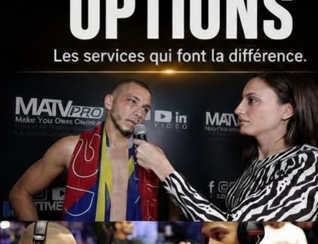 Speaker pour gala de sports de combat